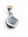 Huge Herkimer Diamond Solid 925 Sterling Silver Pendant