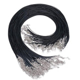 24 in Black Cord Necklace