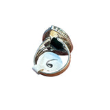 Malachite Solid 925 Sterling Silver Ring 6