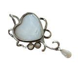 Blister Pearl Solid 925 Sterling Silver Pendant