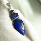 Blue Lapis Solid 925 Sterling Silver Pendant