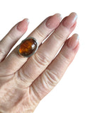 Baltic Amber Solid 925 Sterling Silver Ring 5