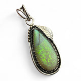 Monarch Opal Solid 925 Sterling Silver Pendant