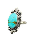 Sonoran Gold Turquoise Solid 925 Sterling Silver Ring 6