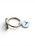 Faceted Ethiopian Opal Solid 925 Sterling Silver Ring 7