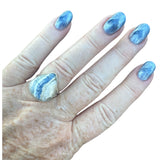 Scheelite Solid 925 Sterling Silver Ring 6.5