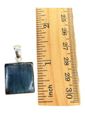 Labradorite Solid 925 Sterling Silver Pendant