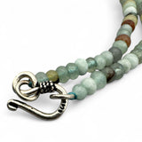 Flower Fossil Coral Solid 925 Sterling Silver Pendant Necklace