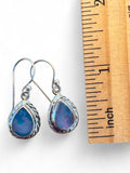 Australian Opal Solid 925 Sterling Silver Earrings