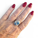 K2 Solid 925 Sterling Silver Ring 10