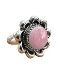 Pink Queen Conch Solid 925 Sterling Silver Ring 10