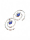 Tanzanite Solid 925 Sterling Silver Earrings