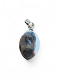 White Buffalo Shadow Box Solid 925 Sterling Silver Pendant