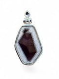 Tripache Amethyst Solid 925 Sterling Silver Pendant