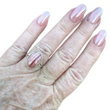 Rhodochrosite Solid 925 Sterling Silver Ring 7.5