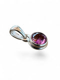 Pink Tourmaline Solid 925 Sterling Silver Pendant
