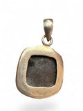 Basaltic Matrix Opal Solid 925 Sterling Silver Pendant