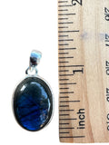 Labradorite Solid 925 Sterling Silver Pendant