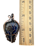 Labradorite Copper Wrapped Pendant Tree of Life