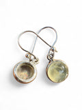 Prehnite Solid 925 Sterling Silver Earrings