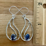 Tanzanite Solid 925 Sterling Silver Pendant Earrings Set