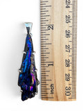 Titanium Aura Kyanite Solid 925 Sterling Silver Pendant