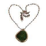 Moldavite Copper Necklace