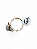 Black Rutilated Quartz Solid 925 Sterling Silver Ring 6.5
