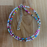 Multi Seed Bead Necklace