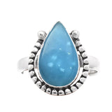 Smithsonite Solid 925 Sterling Silver Ring 8