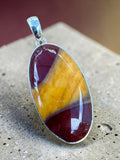 Mookaite Jasper Solid 925 Sterling Silver Pendant