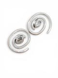 Herkimer Diamond Solid 925 Sterling Silver stud Earrings