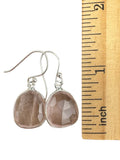 Rose Quartz Solid 925 Sterling Silver Earrings
