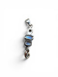 Rainbow Moonstone Solid 925 Sterling Silver Pendant