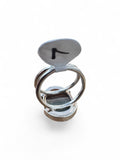 Polychrome Jasper Solid 925 Sterling Silver Ring 7