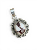 Wild Horse Jasper Solid 925 Sterling Silver Pendant