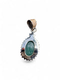 Amazonite Solid 925 Sterling Silver Pendant