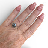 Golden Hills Turquoise Solid 925 Sterling Silver Ring – Size 6.5