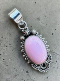 Pink Conch Solid 925 Sterling Silver Pendant