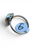 Monarch Opal Solid 925 Sterling Silver Ring 9