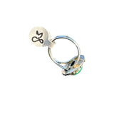 Malachite Solid 925 Sterling Silver Ring 8.5