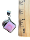Pink Conch Solid 925 Sterling Silver Pendant