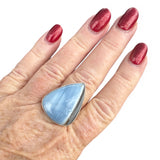 Owyhee Opal Solid 925 Sterling Silver Ring 8.5