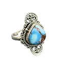 Golden Hills Solid 925 Sterling Silver Ring 6.5