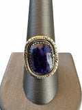 Blue Sapphire Solid 925 Sterling Silver Ring 9.5