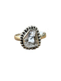 Herkimer Diamond Solid 925 Sterling Silver Ring 8