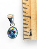 Mercury Mystic Topaz Solid 925 Sterling Silver Pendant