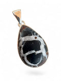 Septarian Solid 925 Sterling Silver Pendant