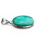 Chrysoprase Solid 925 Sterling Silver Pendant