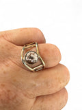 Wild Horse Solid 925 Sterling Silver Ring 9